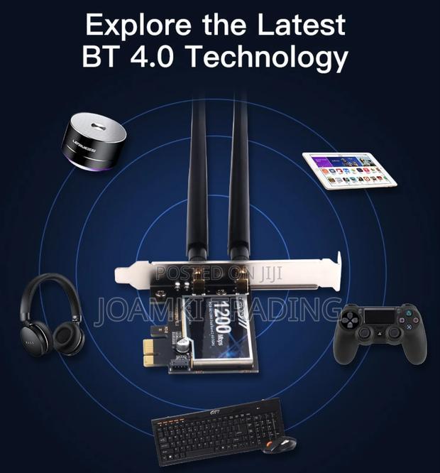 1200mps Wireless Pci-E Adapter Card + Bluetooth, 2.4ghz,5ghz · Photo 4