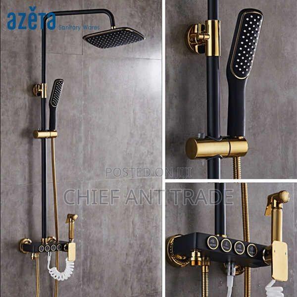 4 Flow Hot Cold Shower. Black Gold. 537 · Photo 5