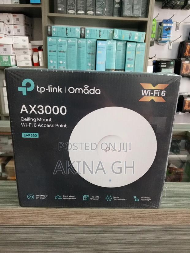 Tp-Link Eap650 Ax3000 Indoor Dual-Band Wi-Fi 6 Access Point · Photo 1