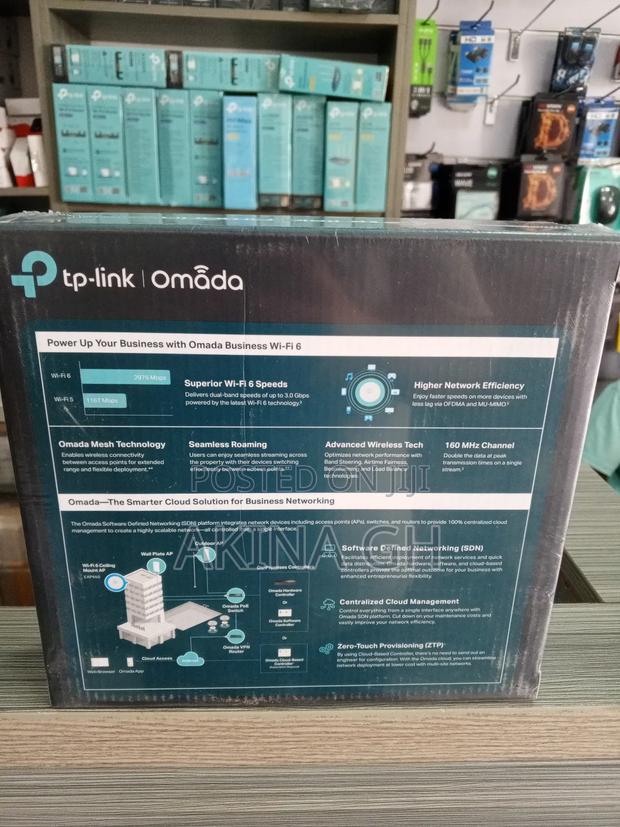 Tp-Link Eap650 Ax3000 Indoor Dual-Band Wi-Fi 6 Access Point · Photo 2