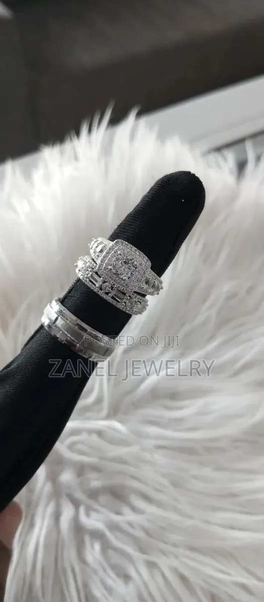 Pure Genuine Sterling Silver Sets(Male Band Included)