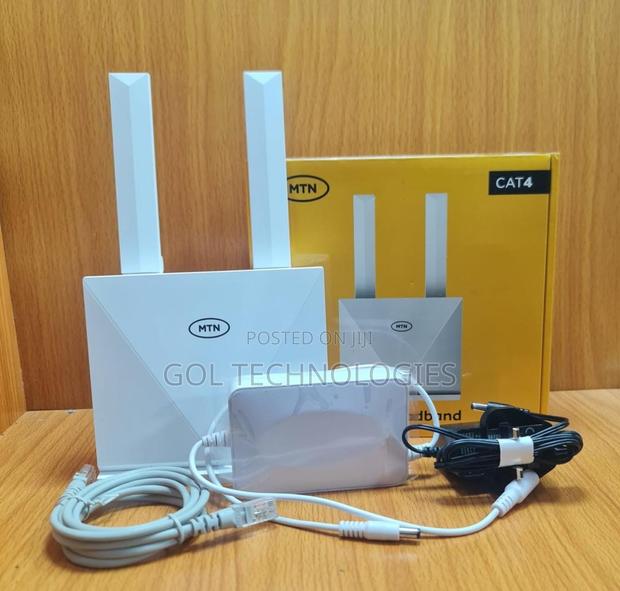 4G Universal SIM Router With Backup Battery ZTL MTN · Photo 1