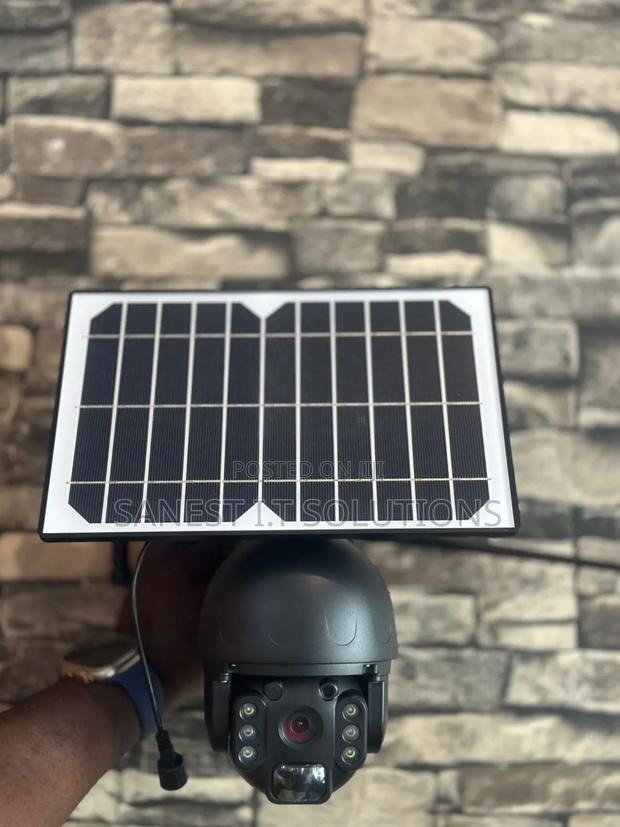 4G Surveillance PTZ Solar Pane CCTV L Camera · Photo 1