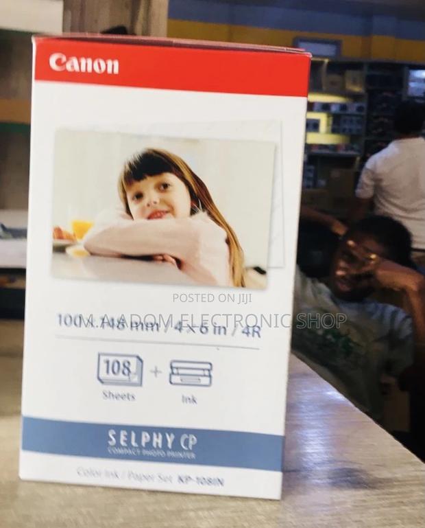 Original Canon RP-108 Colour Ink + 100 X 148 Mm Paper Set · Photo 1