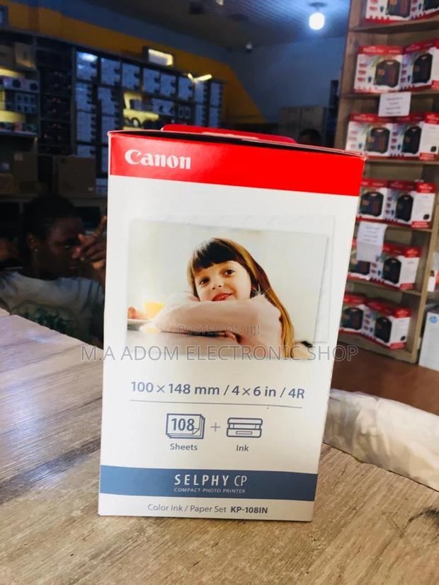 Shop Original Canon RP-108 Colour Ink+ 100x 148 Mm Paper Set · Photo 1