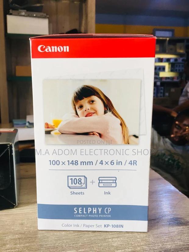 Buy Canon RP-108 Colour Ink+ 100x 148 Mm Paper Set,108 Sheet · Photo 1