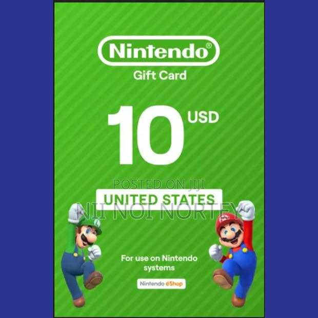 $10 Nintendo Gift Card · Photo 1
