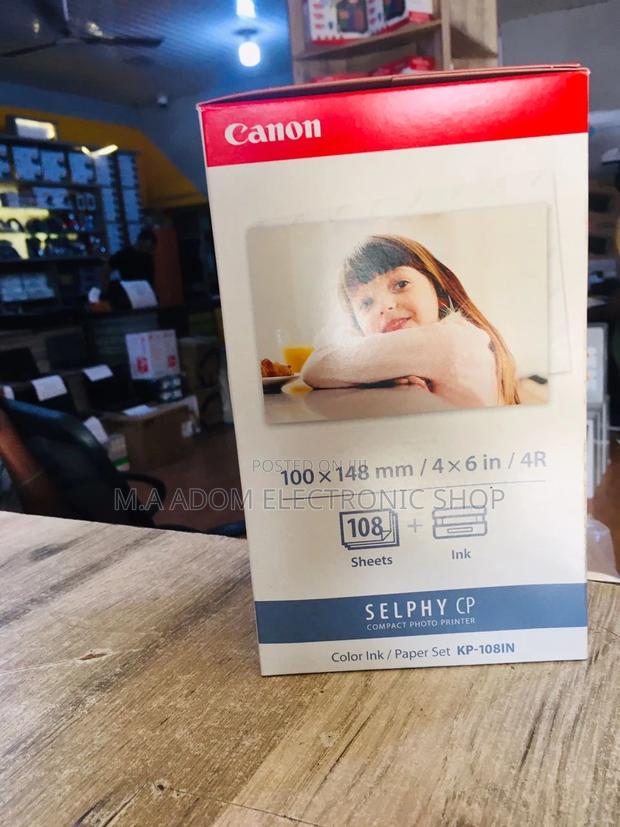 Canon 100x148mm Ink Paper Set: Long-Lasting Memories · Photo 1