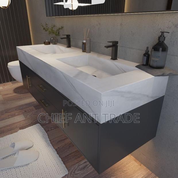 Double Cabinet Basin With Touchscreen Mirror. 120cm. Bt12050a · Photo 3