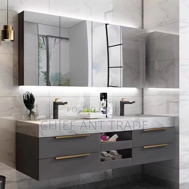 Double Cabinet Basin With Touchscreen Mirror. 120cm. Bt12050a · Photo 2