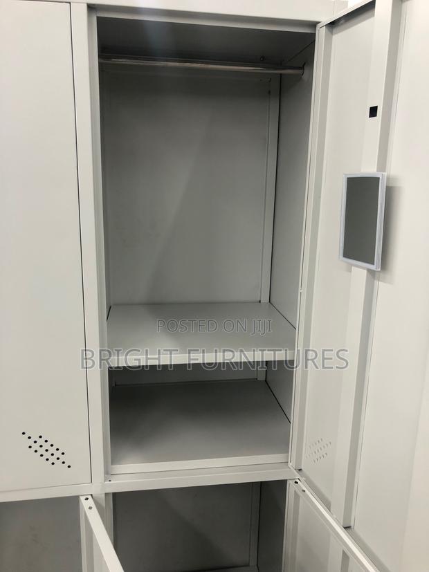 Office Cabinet With Four (4) Lockers · Photo 3