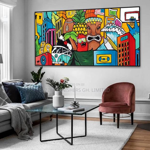 Wall Arts Canvas Decor De African Picture Frame · Photo 1