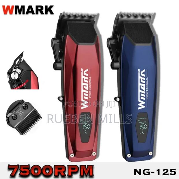 Salon Series Wmark NG-125 7500RPM Barbering Shaving Machine · Photo 3