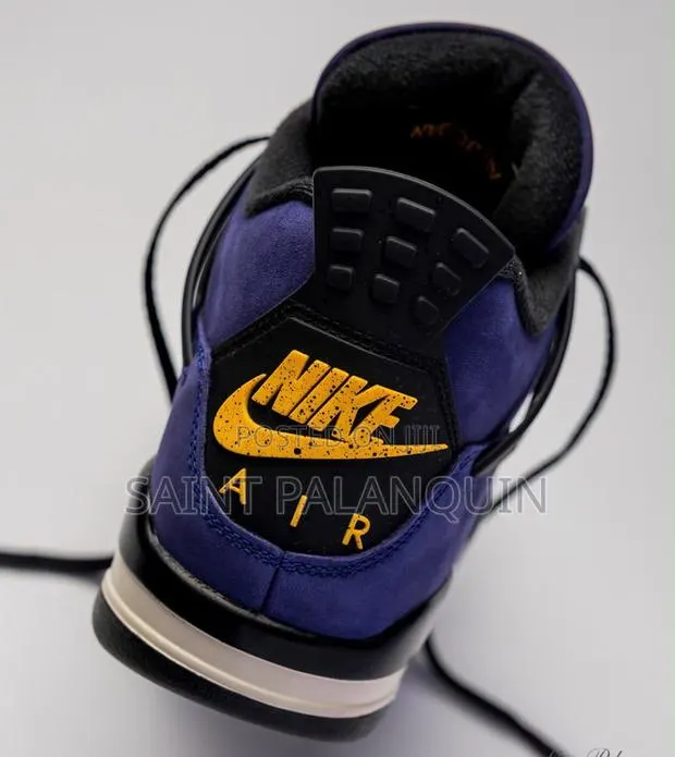 Nike Air Jordan 4 Retro "Lakers" Sneakers · Photo 1