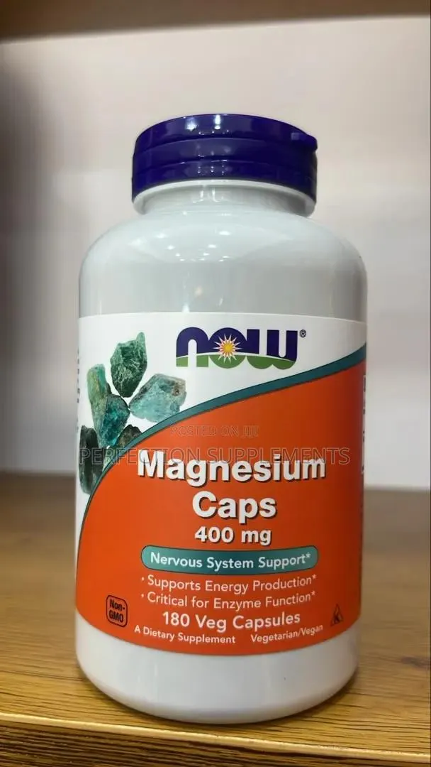 NOW Magnesium Malate Caps Veg Capsules
Nervous System Support* · Photo 1