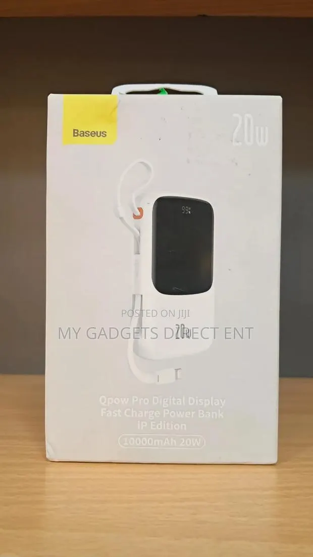 Qpow Pro Digital Display Fast Charge Power Bank iPhone Edition · Photo 1