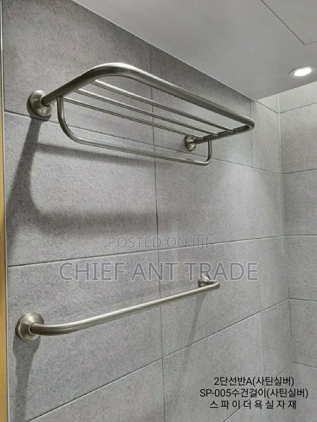 Towel Rod. Silver. 90cm. 9901 · Photo 2