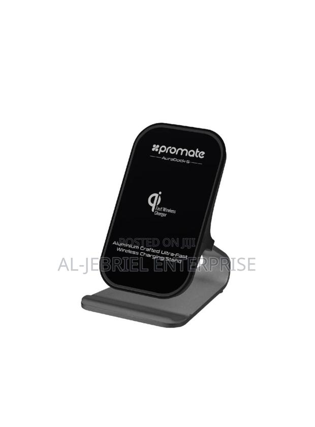 Promate Aluminium Crafted Ultra-Fast Wireless Charging Stand · Photo 1