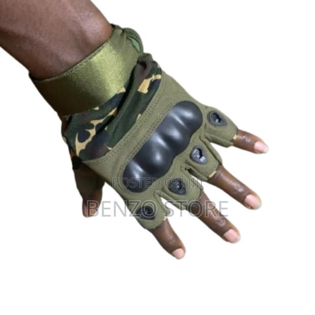 Original Strong Leather Hand Gloves for Gym and Riding · Photo 2