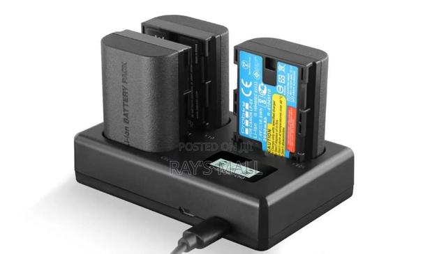 CANON Lp-E6/E6nh Triple Battery Charger · Photo 2
