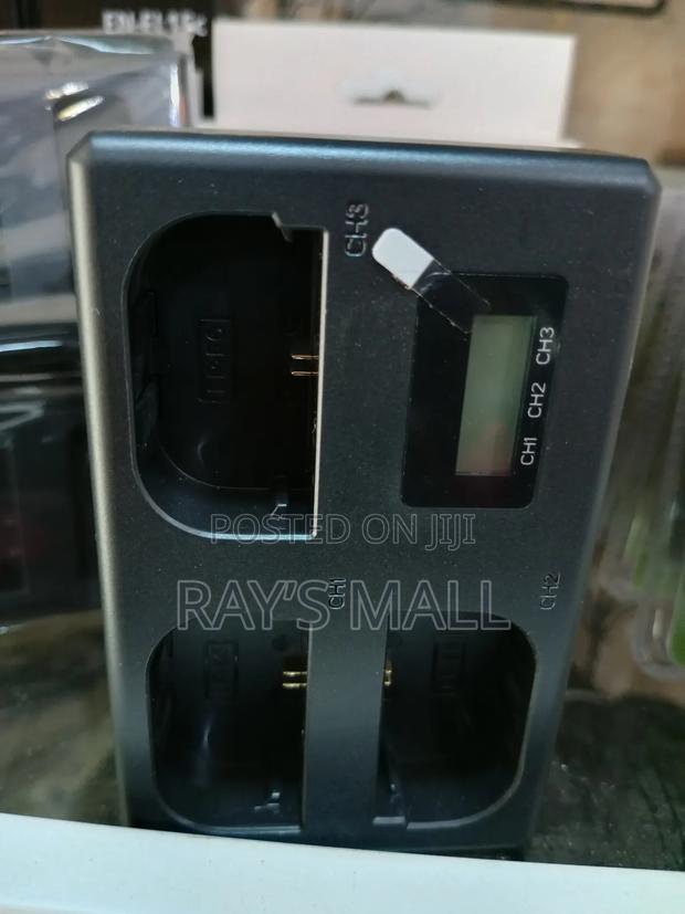 CANON Lp-E6/E6nh Triple Battery Charger · Photo 3