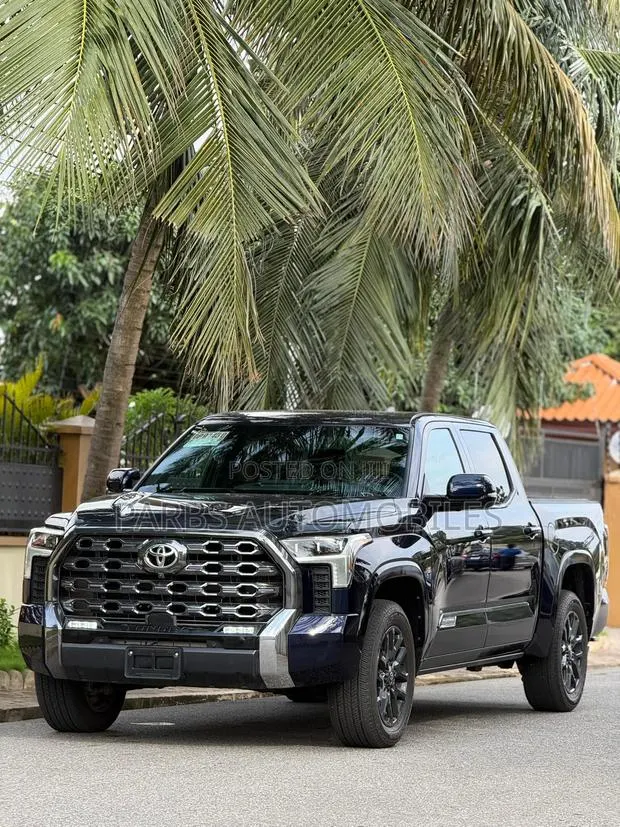 Toyota Tundra Platinum CrewMax 4WD SB w/6.5' Bed 2025 Blue · Photo 1