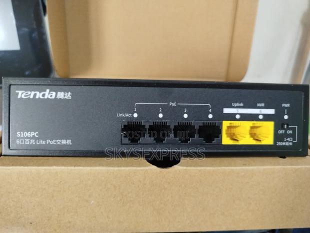 Tenda Poe Switch 4 Port · Photo 1