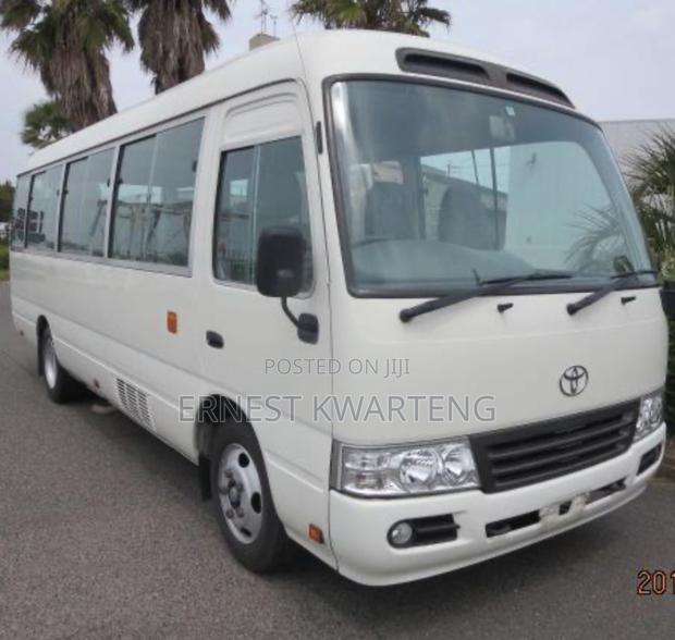 Toyota Coaster 2014 Grey · Photo 1