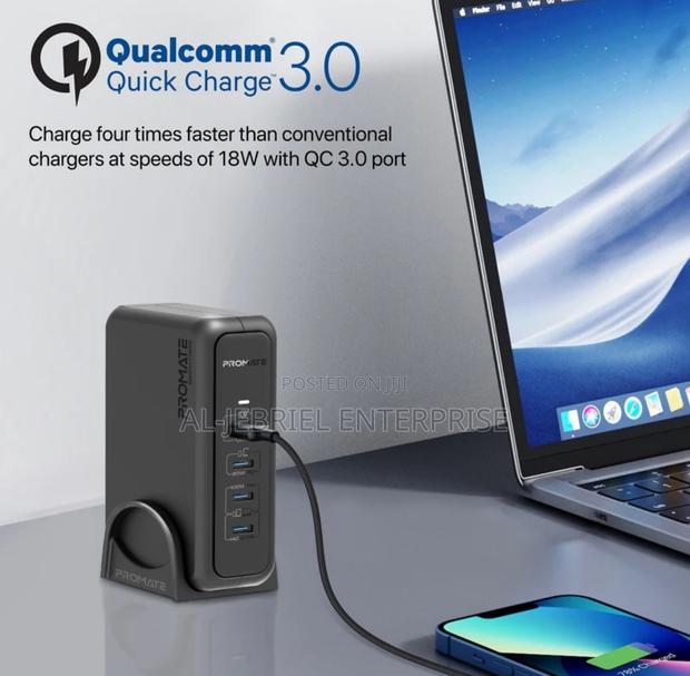Ganport-140w Promate High-Speed Charging Station,PD3.1 · Photo 2
