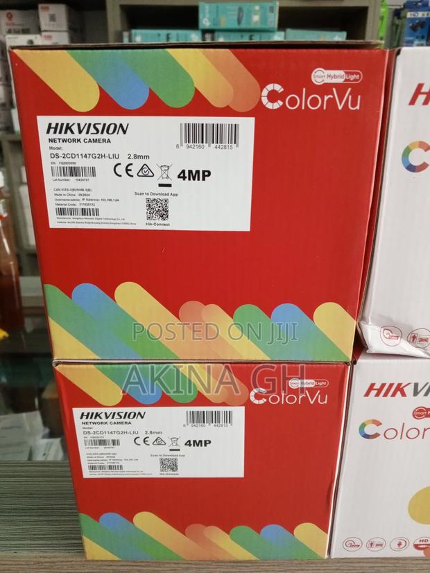 Hikvision 4mp Ip Network Colorvu Camera Ds-2cd1147g2h-Liu · Photo 3