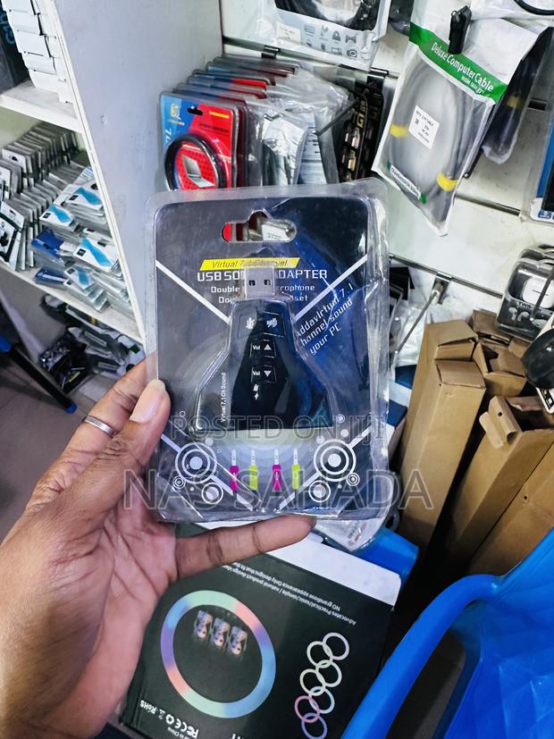 Double USB External Sound Card · Photo 1