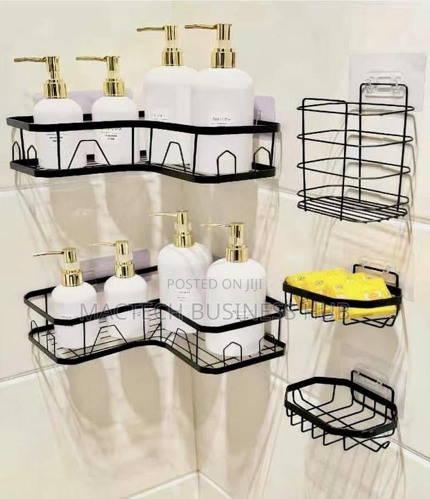 5pcs Bathroom Corner Shelf · Photo 1