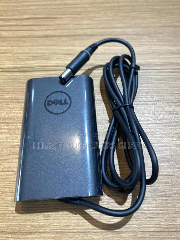 Dell 65w Laptop Ac Adapter Bin Pin - Black · Photo 1