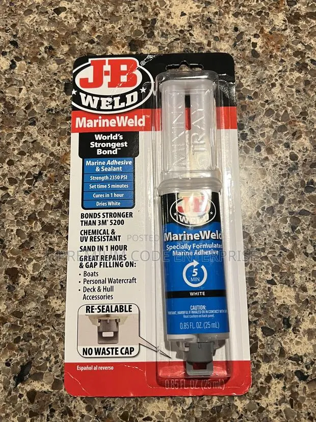 J-B Weld Marineweld – Waterproof, Chemical Petroleum Resistant · Photo 1