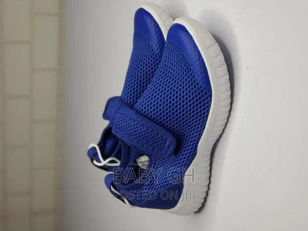 George Boys Blue Sneakers With Velcro · Photo 1