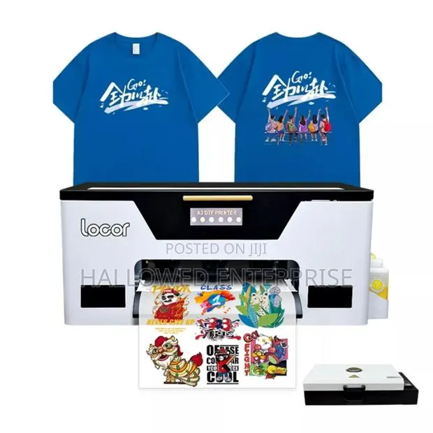 Epson Xp600 Two Heads T-Shirt DTF Printer A3/A4 Pet Film With Oven · Photo 2