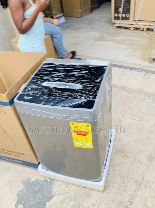 Classic Grey Nasco 7kg Top Load Fully Automatic Washing Machine · Photo 1