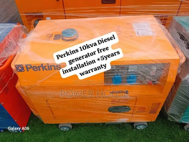 Electric Excitement Perkins Diesel Generator 10kva Silent · Photo 1
