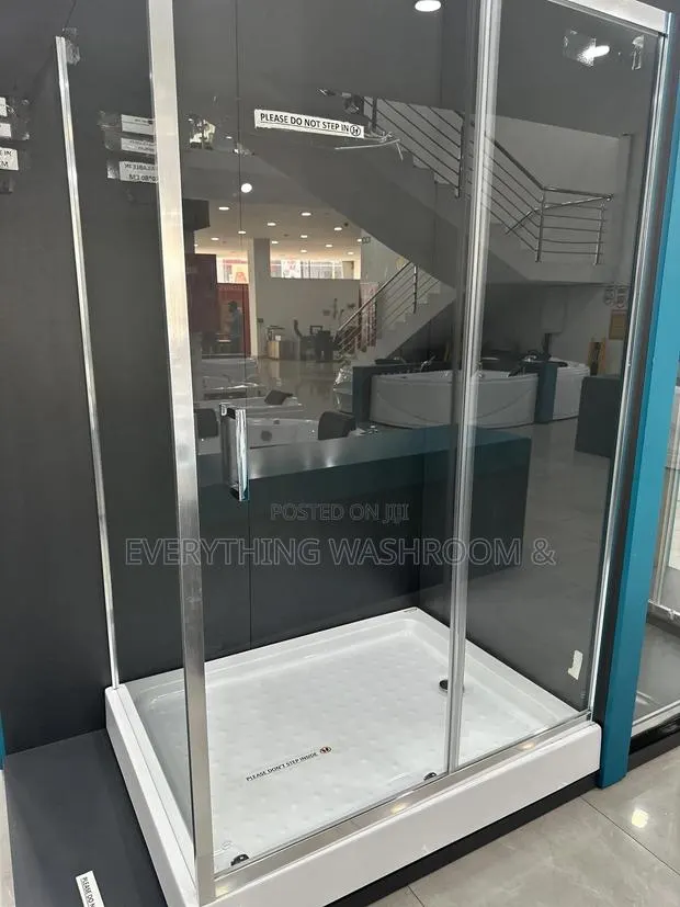 Shower Cubicle 120x90cm_shower Glass_shower Room_clear Shower Glass · Photo 8