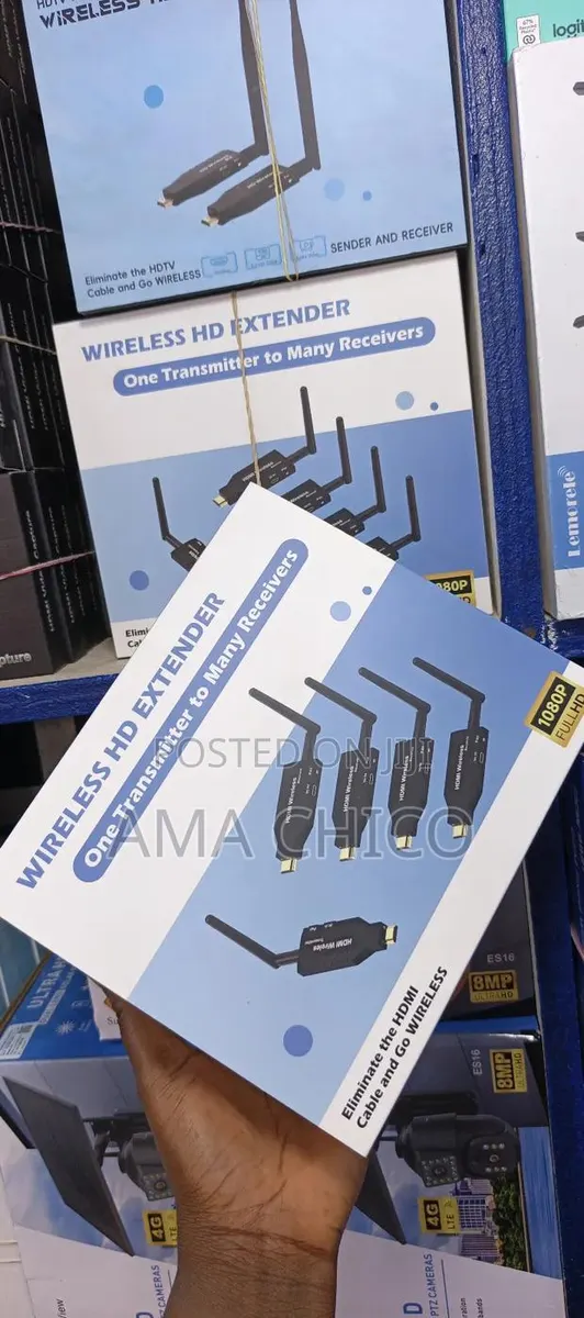 1 Transmitter to 3 Receivers Wireless Hdmi · Photo 1