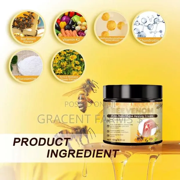 Bee Venom Pain Relief Bone Healing Cream - Yellow Label- 60g · Photo 6