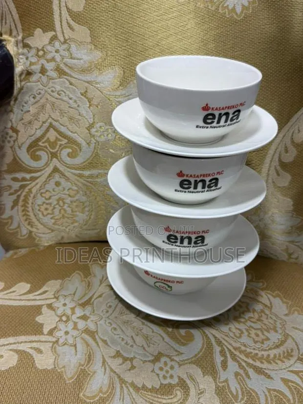 Custom Branded Tea Cups and Saucers · Photo 1