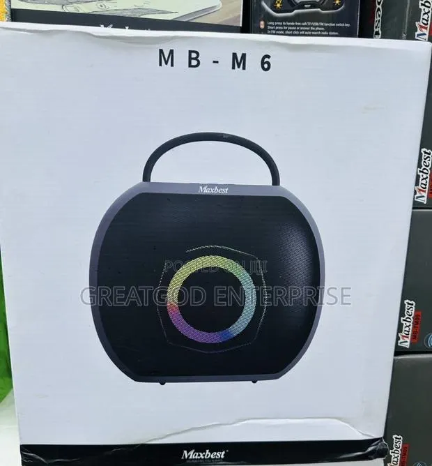 Maxbest MB-M6 Portable Bluetooth Speaker · Photo 1