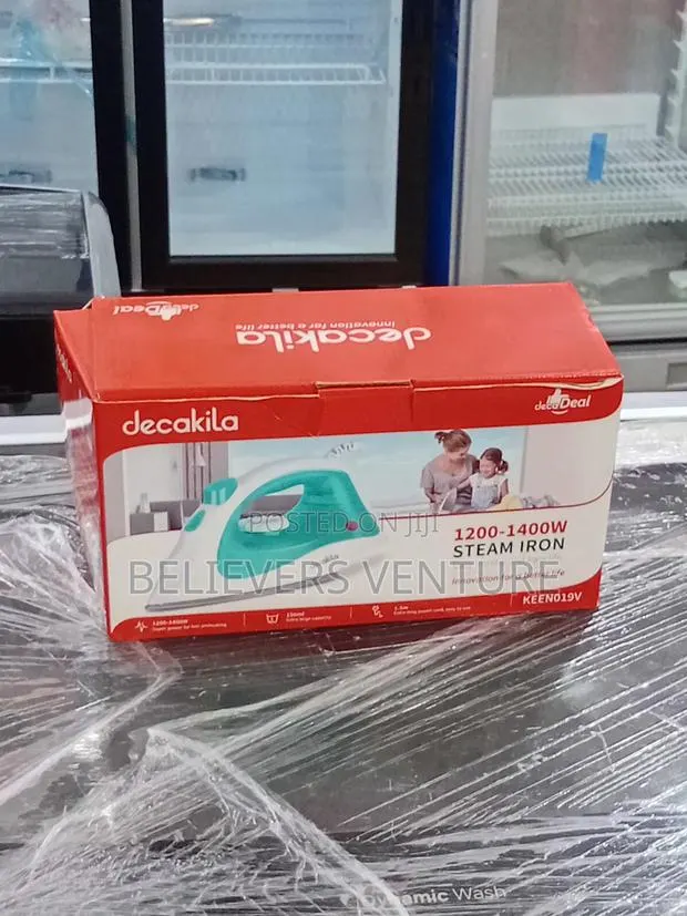Decakila Steam Iron – Fast Heating, Smooth Results · Photo 1