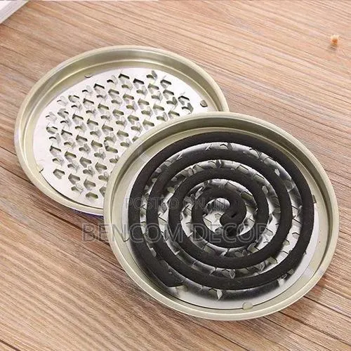 Sets Mosquito Coil Holder Incense Burner - Silver · Photo 1