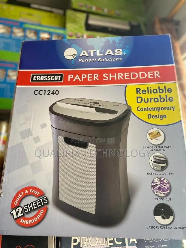 Atlas 12 Sheets Shredder · Photo 1