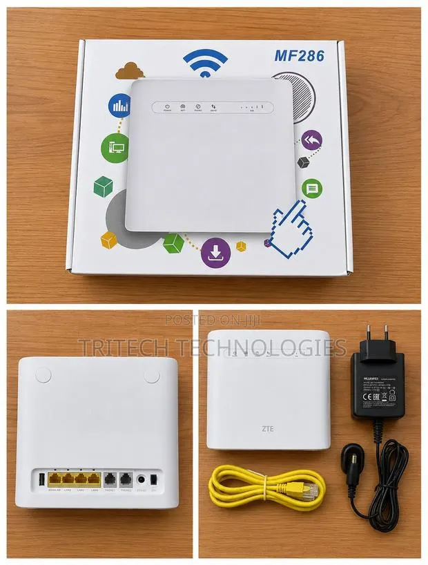 Zte Mf286 4g Lte Router · Photo 1