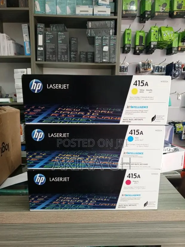 HP 415A Color Original Toner Cartridge (W2030A) · Photo 1