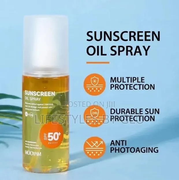 Mooyam Sunscreen Oil Spray SPF 50+ PA+ , · Photo 1