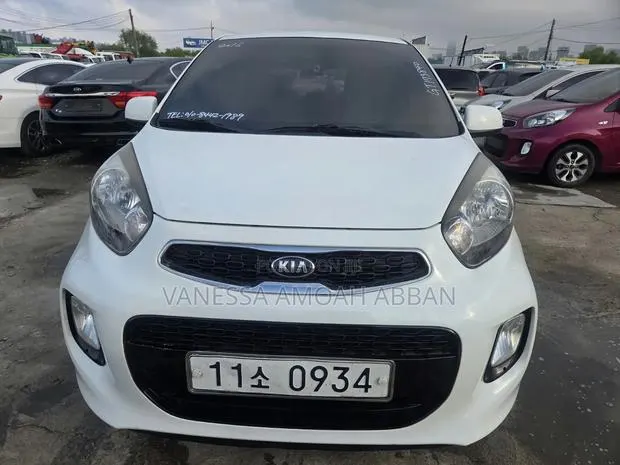 Kia Morning 2016 White · Photo 1